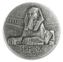 Egyptian Relics Sphinx of Hatshepsut Silver Coin 5oz