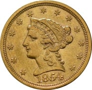 American Gold Quarter Eagle $2.50 Liberty Head