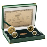 1999 Natura 4 Coin Gold Proof Set Boxed