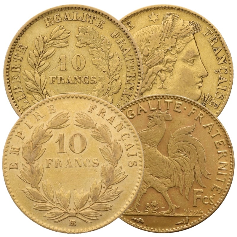 French 10 Francs Gold Coin Best Value