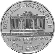 2018 1oz Austrian Philharmonic Silver Coin