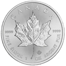 2018 1oz Silver Coin Set; Eagle, Maple, Brit, Phil, Dog