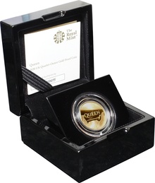 2020 Proof 1/4oz Queen Gold Coin Music Legends Boxed