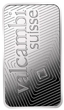 50g Palladium Bar Valcambi