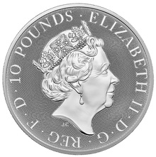 2023 Yale of Beaufort Silver Coin Tudor Beasts 10oz