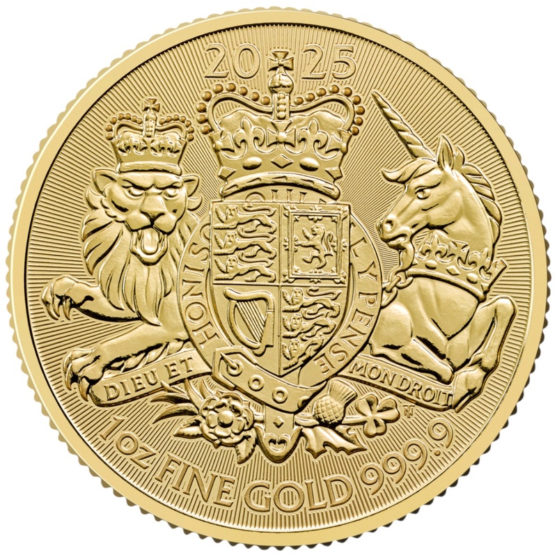2025 Royal Arms 1oz Gold Coin