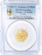 Edward IV Quarter Ryal (Rose Noble) -Fine