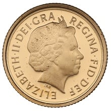 2011 Proof Gold Quarter Sovereign
