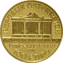 2012 Austrian Gold Philharmonic Coin 1oz