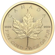2026 1/2oz Canadian Maple Leaf Gold Coin