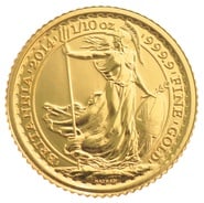 2014 1/10oz Gold Britannia Coin