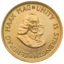 1962 R2 Gold Coin 2 Rand South Africa
