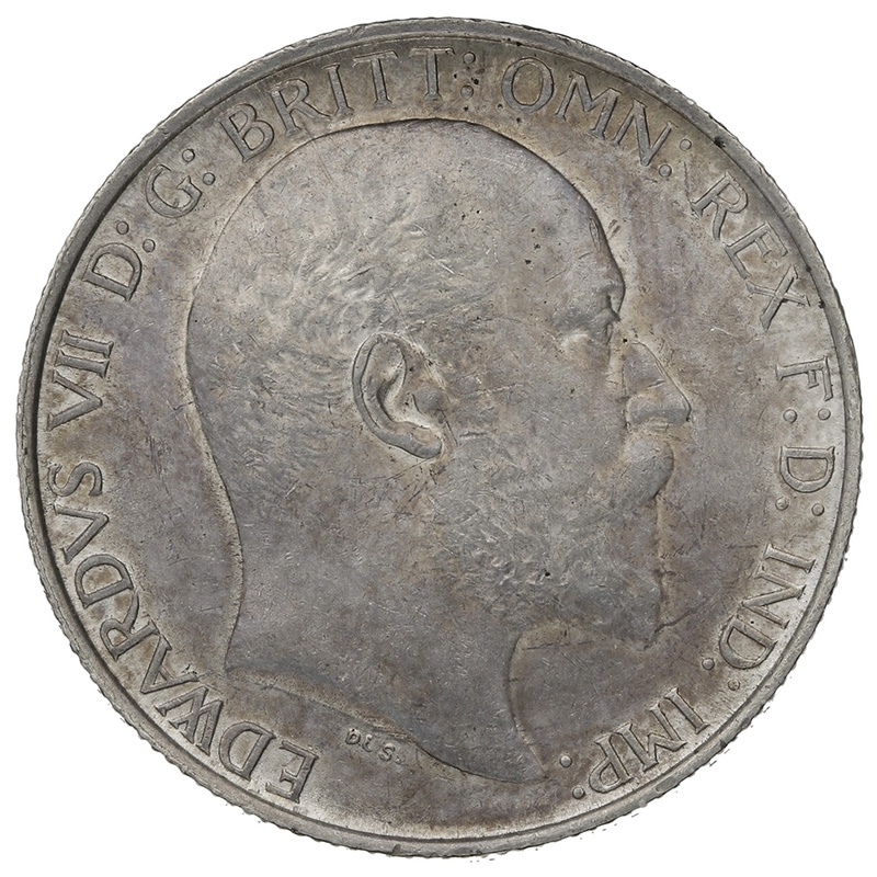 1902 Florin Silver Coin Edward VII