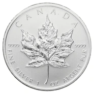 2011 Canadian Silver Maple Leaf Coin 1oz