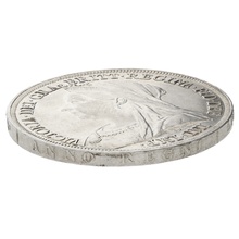 1894 Silver Crown Coin Queen Victoria LVII