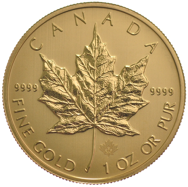 2015 Canadian Maple Leaf Gold Coin 1oz PCGS MS69