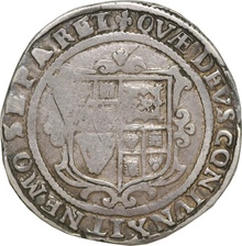 1623-1624 Silver Half Crown Coin James I Fine