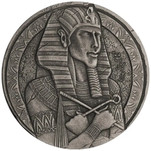 Egyptian Relics Pharaoh Amenhotep IV Silver Coin 2oz