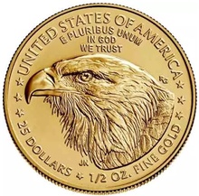 2021 1/2oz American Eagle Gold Coin Type II