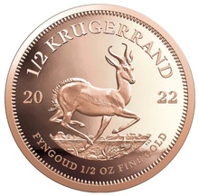 2022 1/2oz Krugerrand Gold Coin