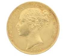 1851 Gold Sovereign