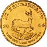 2006 1/2oz Krugerrand Gold Coin