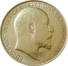 1902 £2 Coin Gold Double Sovereign Edward VII