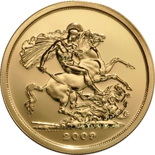 2009 Gold £5 Coin Brilliant Uncirculated Boxed