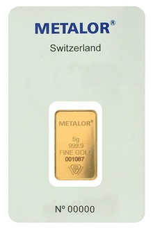 5g Gold Bar Metalor