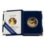 1987 Proof American Eagle Gold Coin 1oz MCMLXXXVII Boxed