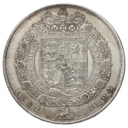 1824 Silver Half Crown Coin George IV