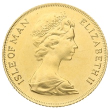 1977 £2 Coin Gold Double Sovereign Isle of Man