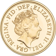 2016 Gold Sovereign Coin 90th Birthday QEII Celebration Boxed