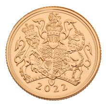 2022 Gold Sovereign Coin Platinum Jubilee MS70 PCGS