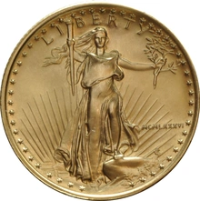 1986 1/4oz American Eagle Gold Coin MCMLXXXVI