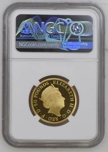 2017 Proof 1/2oz Gold Britannia Coin NGC PF70