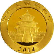 2014 1/10 oz Gold Chinese Panda Coin