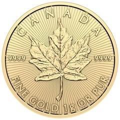Canadian MapleGram 1g Gold Coins