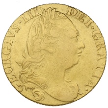 1776 George III Gold Guinea - About Extremely Fine