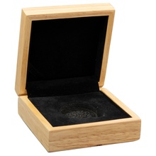 Oak Coin Gift Box 1oz Coin 33mm
