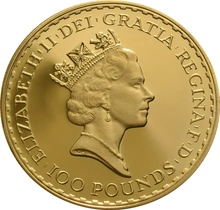 1988 Proof Gold Britannia 4 Coin Set Boxed