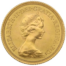 Gold Sovereign Elizabeth II Decimal Portrait Gift Boxed