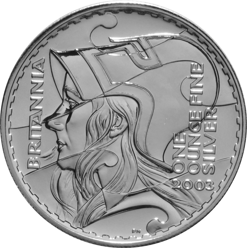 2003 1oz Silver Britannia Coin