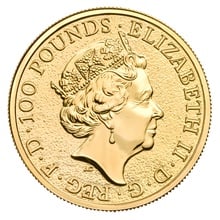 2017 1oz Griffin of Edward III Gold Coin Queen's Beasts