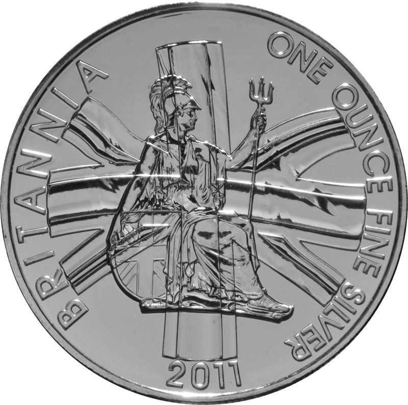 2011 1oz Silver Britannia Coin