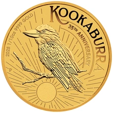 2025 1/10oz Australian Kookaburra Gold Coin