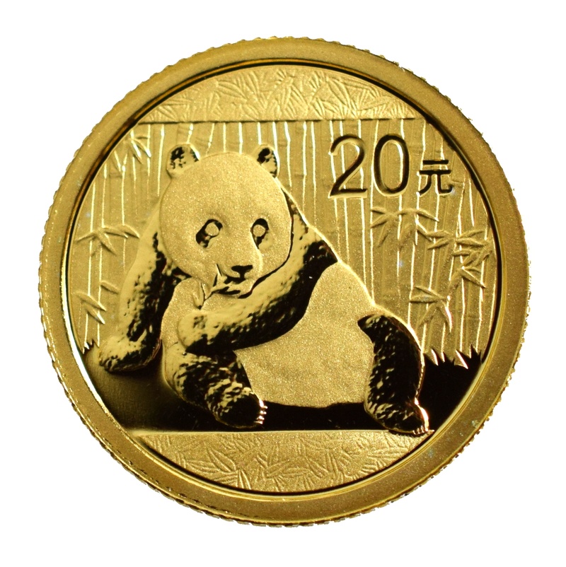 2015 1/20 oz Gold Chinese Panda Coin