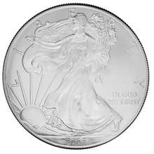 2008 American Silver Eagle Coin 1oz