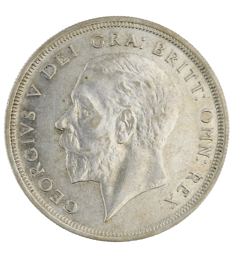 1927 Proof Silver Crown Coin George V Christmas Crown Uncirculated