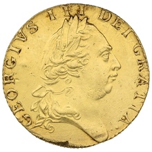 1789 George III Gold Guinea - Good Fine